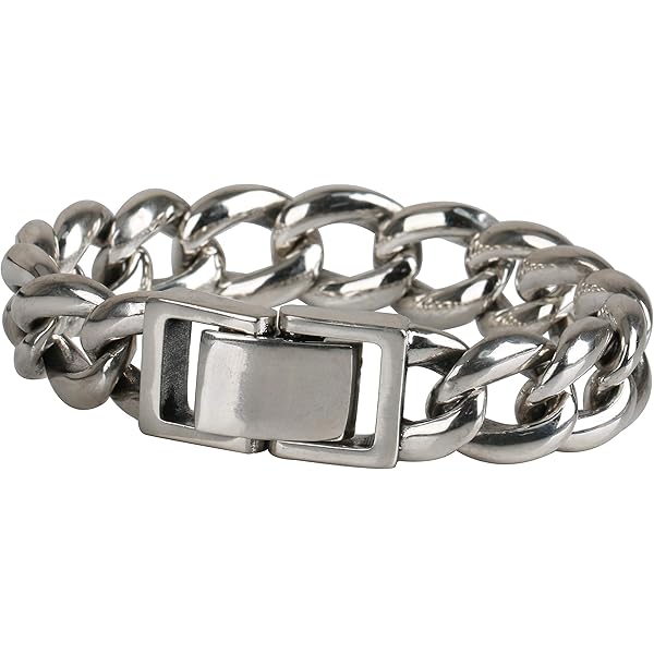Amazon | [silver KYASYA]シルバー925 喜平ブレスレット 幅13mm